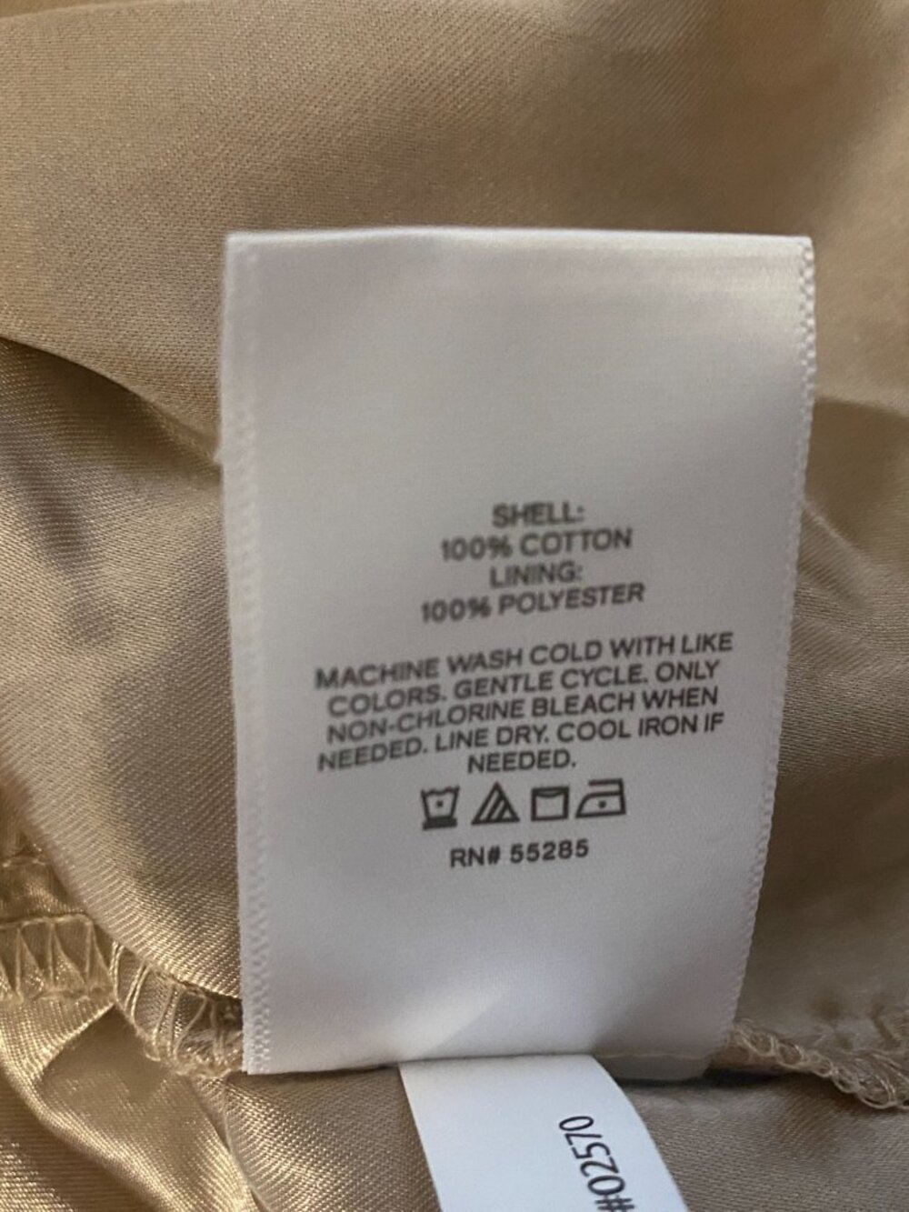 Express Tan Eyelet Puff Sleeve Top Size Large NWT - Picture 11 of 12